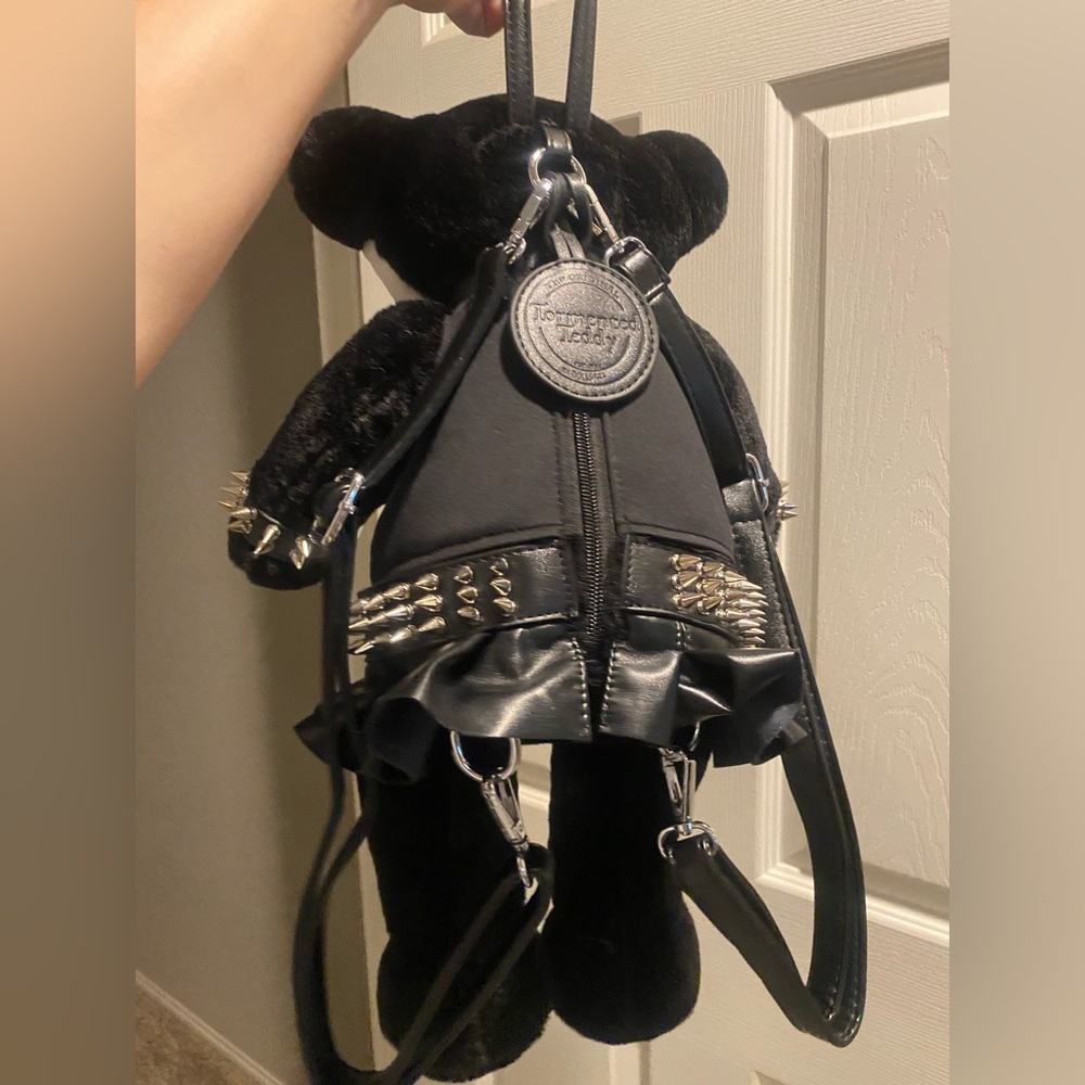 Dollskill Metalcore Tormented Bear Backpack - image 4